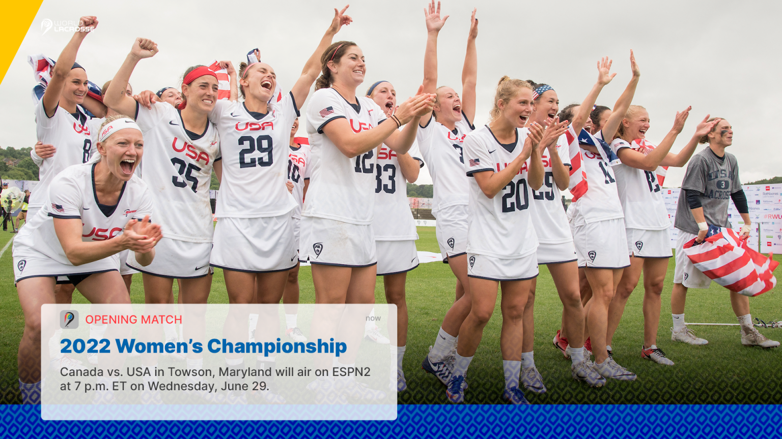 Women's World Championship set to kick off with USA vs. Canada World