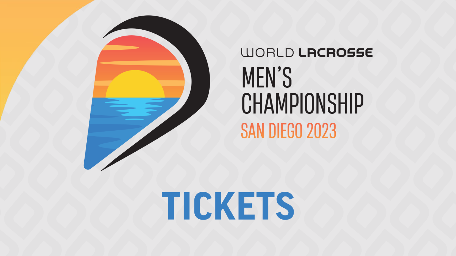 2023 World Lacrosse Men's Championship World Lacrosse