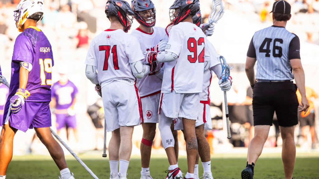 Canada into gold medal game with 12-7 win over Haudenosaunee - World ...