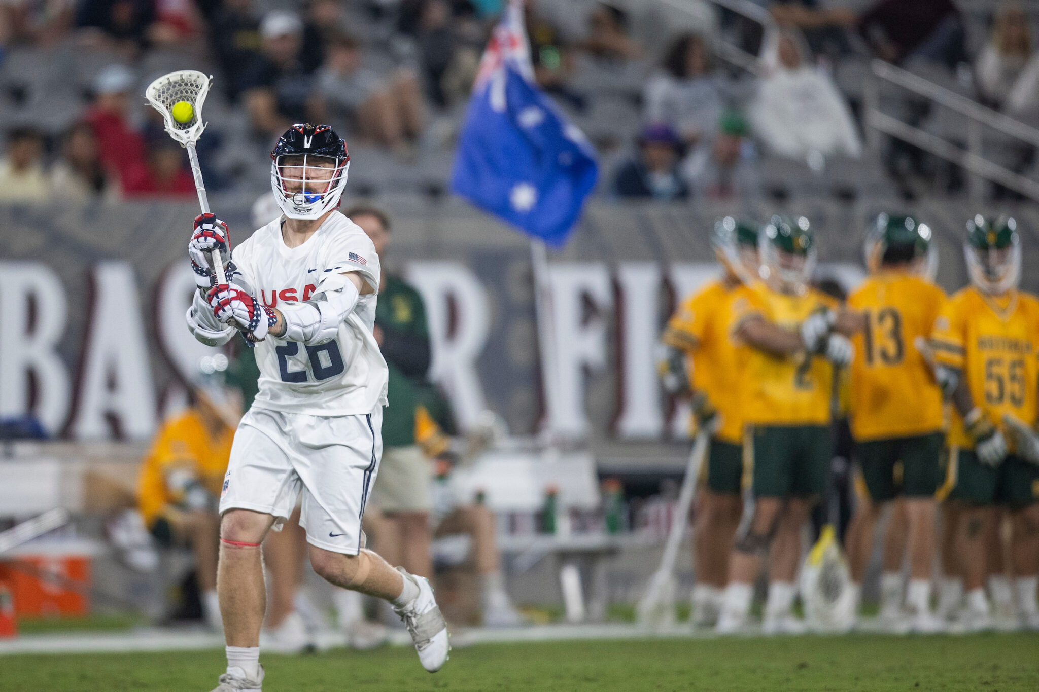 USA surges past Australia into gold medal game World Lacrosse