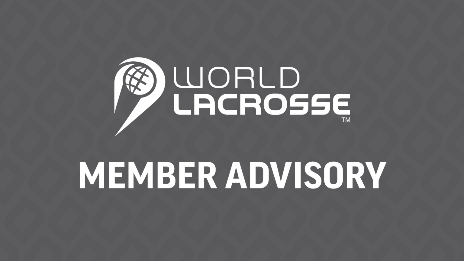 World Lacrosse member advisory regarding IIJL event World Lacrosse