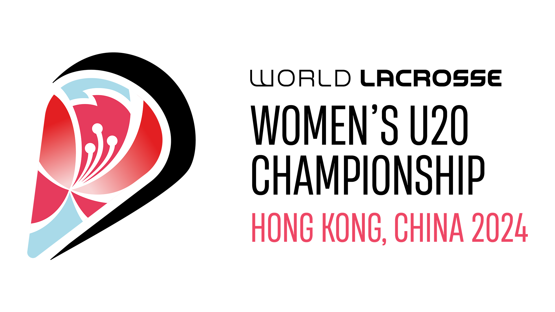 Behind the logo for the 2024 Women's U20 Championship World Lacrosse