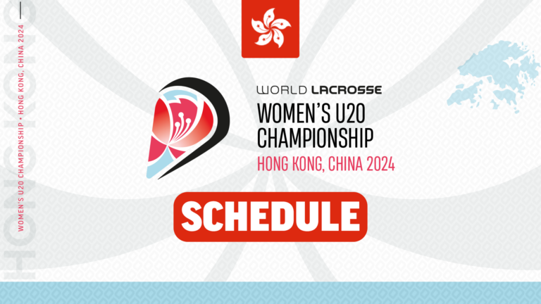 Schedule Announced For 2024 World Lacrosse Women’s U20 Championship ...