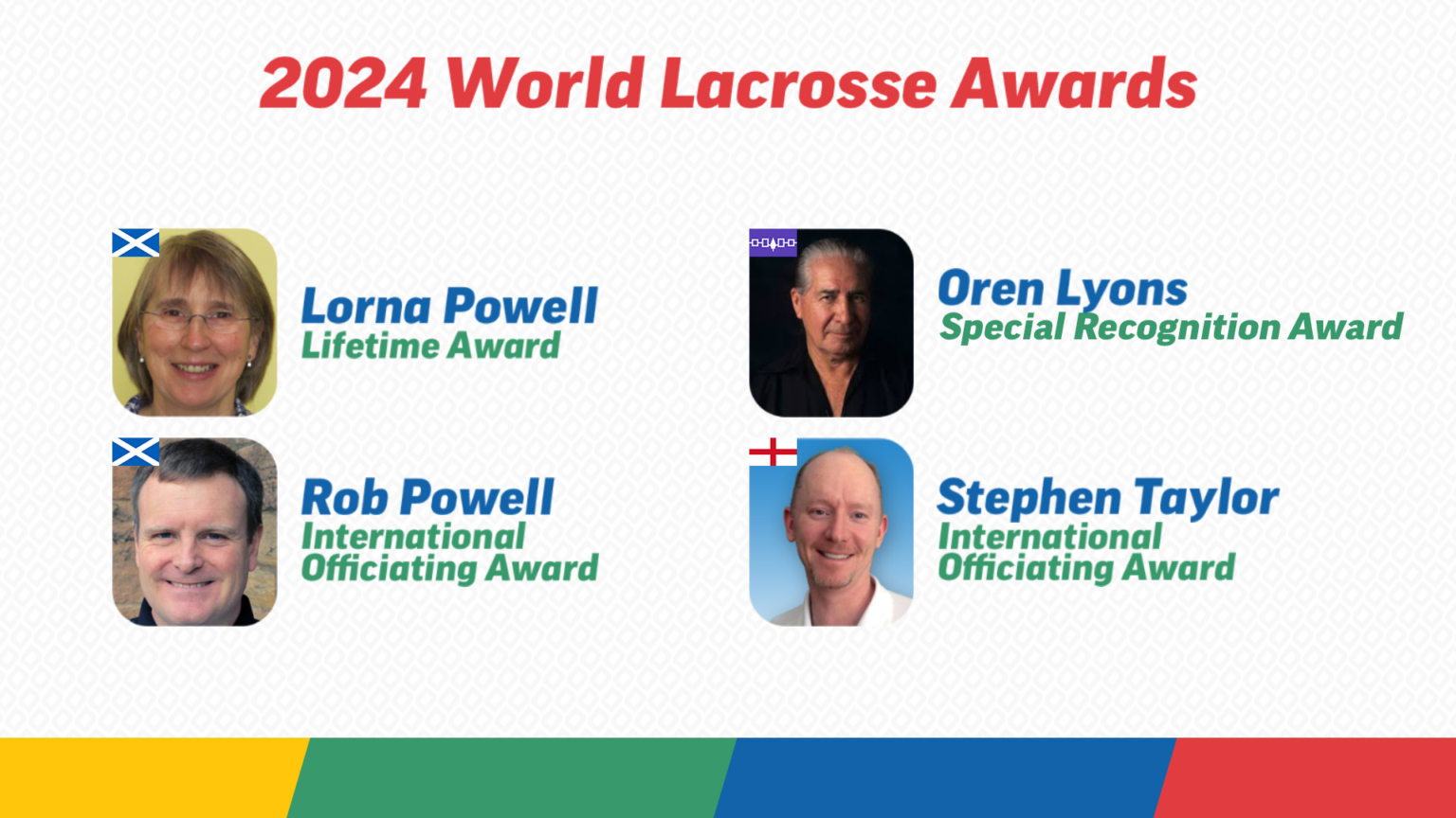 World Lacrosse announces quartet of awards World Lacrosse